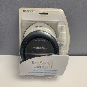 Memorex Total Solution Cleaning Kit CD/DVD Cleaner New Sealed